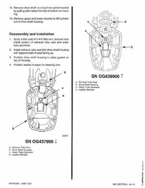 Mercury Mariner 200, 225 Optimax Outboards Service Manual, 90-855348, Page 289