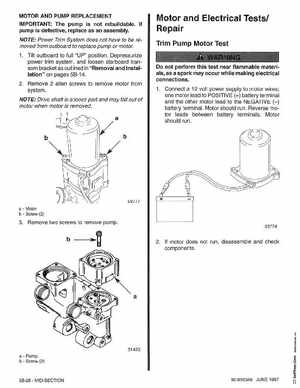Mercury Mariner 200, 225 Optimax Outboards Service Manual, 90-855348, Page 322