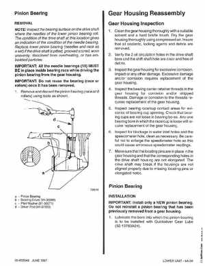 Mercury Mariner 200, 225 Optimax Outboards Service Manual, 90-855348, Page 372