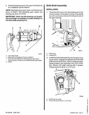 Mercury Mariner 200, 225 Optimax Outboards Service Manual, 90-855348, Page 374