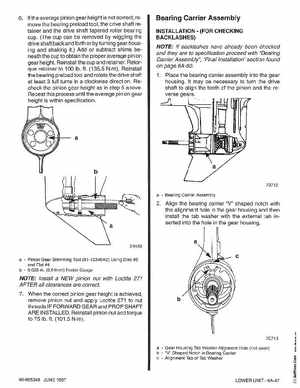 Mercury Mariner 200, 225 Optimax Outboards Service Manual, 90-855348, Page 380