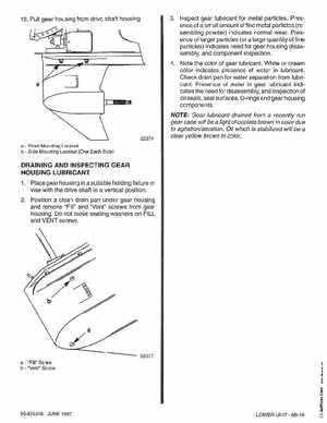 Mercury Mariner 200, 225 Optimax Outboards Service Manual, 90-855348, Page 410