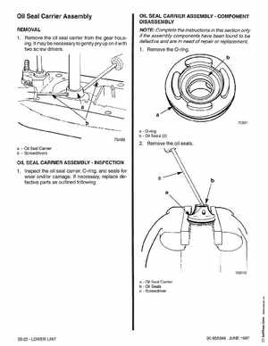 Mercury Mariner 200, 225 Optimax Outboards Service Manual, 90-855348, Page 413
