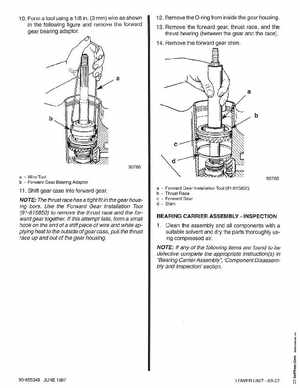 Mercury Mariner 200, 225 Optimax Outboards Service Manual, 90-855348, Page 418