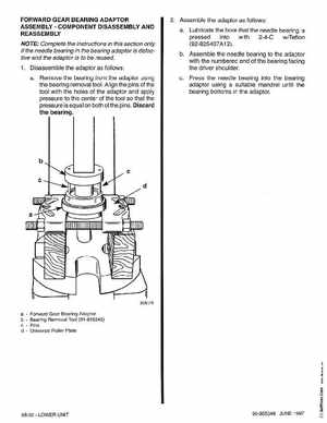 Mercury Mariner 200, 225 Optimax Outboards Service Manual, 90-855348, Page 423