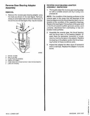 Mercury Mariner 200, 225 Optimax Outboards Service Manual, 90-855348, Page 435