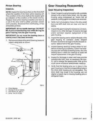 Mercury Mariner 200, 225 Optimax Outboards Service Manual, 90-855348, Page 438