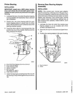 Mercury Mariner 200, 225 Optimax Outboards Service Manual, 90-855348, Page 439