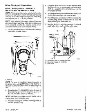 Mercury Mariner 200, 225 Optimax Outboards Service Manual, 90-855348, Page 443