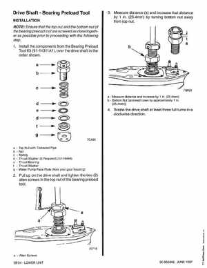 Mercury Mariner 200, 225 Optimax Outboards Service Manual, 90-855348, Page 445