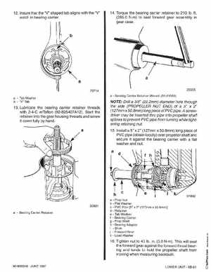 Mercury Mariner 200, 225 Optimax Outboards Service Manual, 90-855348, Page 452