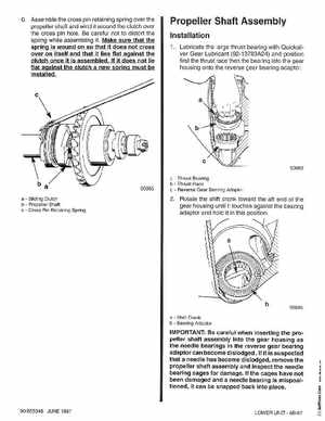 Mercury Mariner 200, 225 Optimax Outboards Service Manual, 90-855348, Page 458