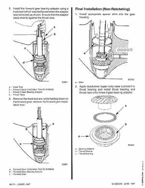 Mercury Mariner 200, 225 Optimax Outboards Service Manual, 90-855348, Page 463