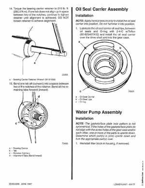 Mercury Mariner 200, 225 Optimax Outboards Service Manual, 90-855348, Page 468