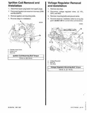 Mercury Mariner 25HP 4-Stroke Outboard Service Manual 1997, Page 67