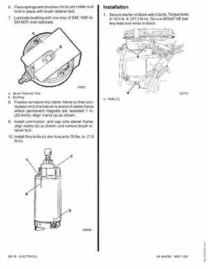 Mercury Mariner 25HP 4-Stroke Outboard Service Manual 1997, Page 88