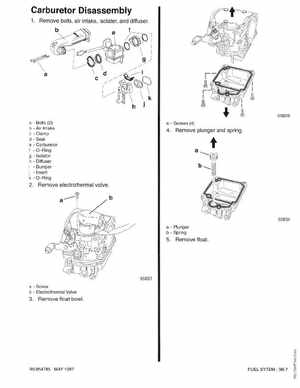 Mercury Mariner 25HP 4-Stroke Outboard Service Manual 1997, Page 115