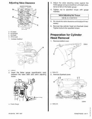 Mercury Mariner 25HP 4-Stroke Outboard Service Manual 1997, Page 132