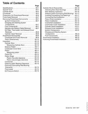 Mercury Mariner 25HP 4-Stroke Outboard Service Manual 1997, Page 147