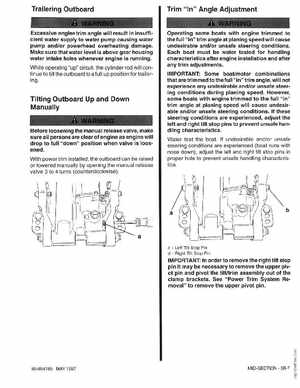 Mercury Mariner 25HP 4-Stroke Outboard Service Manual 1997, Page 198