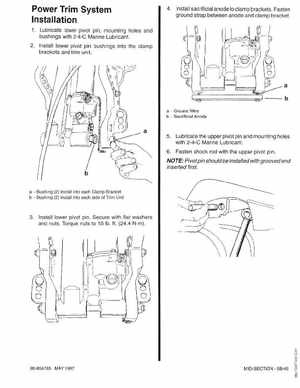 Mercury Mariner 25HP 4-Stroke Outboard Service Manual 1997, Page 236
