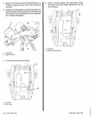 Mercury Mariner 25HP 4-Stroke Outboard Service Manual 1997, Page 245