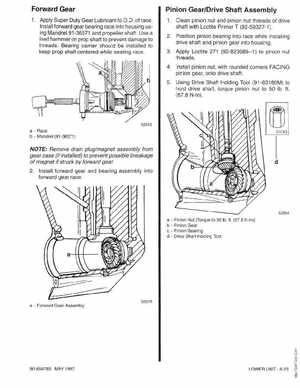 Mercury Mariner 25HP 4-Stroke Outboard Service Manual 1997, Page 270