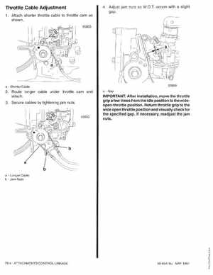 Mercury Mariner 25HP 4-Stroke Outboard Service Manual 1997, Page 288