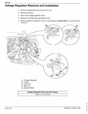 Mercury Mariner 30/40 4-Stroke Outboard Service Manual 1998, Page 85