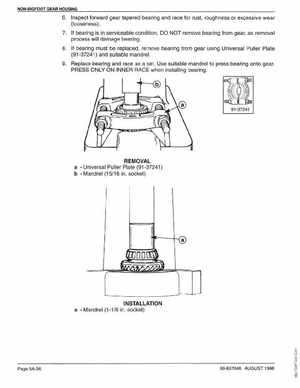 Mercury Mariner 30/40 4-Stroke Outboard Service Manual 1998, Page 398