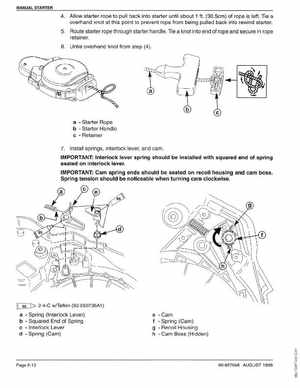 Mercury Mariner 30/40 4-Stroke Outboard Service Manual 1998, Page 524
