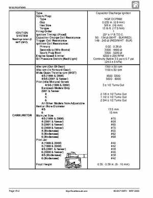 Mercury Mariner 4, 5, and 6HP 4-Stroke Factory Service Manual, Page 6