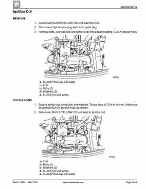 Mercury Mariner 4, 5, and 6HP 4-Stroke Factory Service Manual, Page 62