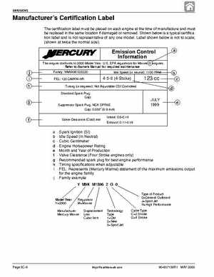 Mercury Mariner 4, 5, and 6HP 4-Stroke Factory Service Manual, Page 107