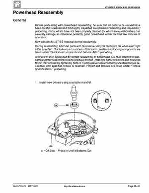 Mercury Mariner 4, 5, and 6HP 4-Stroke Factory Service Manual, Page 163