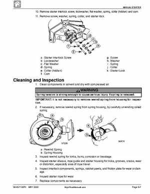 Mercury Mariner 4, 5, and 6HP 4-Stroke Factory Service Manual, Page 248