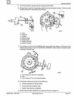 Mercury Mariner 4, 5, and 6HP 4-Stroke Factory Service Manual, Page 252