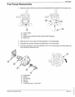 Mercury Mariner 4 and 5HP 4-Stroke Outboards Service Shop Manual 1999, Page 83