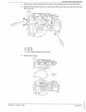 Mercury Mariner 4 and 5HP 4-Stroke Outboards Service Shop Manual 1999, Page 137