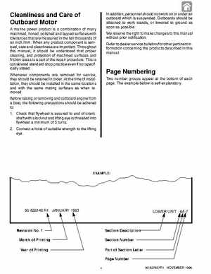 Mercury Mariner 8/9.9HP 4-Stroke Factory Service Manual, Page 3