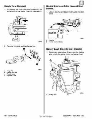Mercury Mariner 8/9.9HP 4-Stroke Factory Service Manual, Page 149