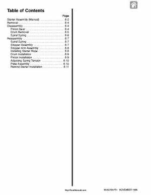 Mercury Mariner 8/9.9HP 4-Stroke Factory Service Manual, Page 240