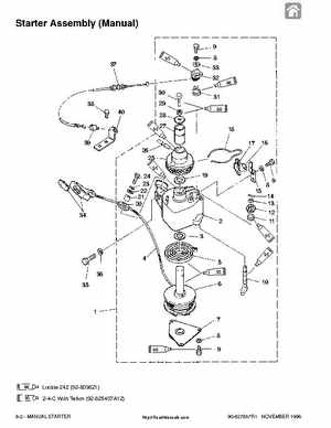 Mercury Mariner 8/9.9HP 4-Stroke Factory Service Manual, Page 242