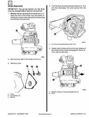 Mercury Mariner 8/9.9HP 4-Stroke Factory Service Manual, Page 245