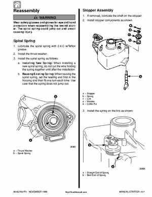 Mercury Mariner 8/9.9HP 4-Stroke Factory Service Manual, Page 247
