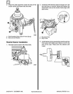 Mercury Mariner 8/9.9HP 4-Stroke Factory Service Manual, Page 251
