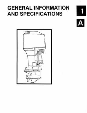 Mercury Mariner Outboard 225 3 Litre Service Manual 1994, Page 4