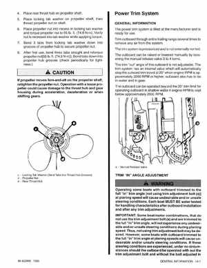 Mercury Mariner Outboard 225 3 Litre Service Manual 1994, Page 12