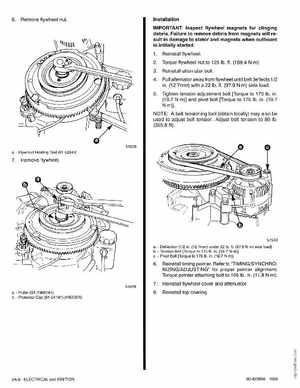 Mercury Mariner Outboard 225 3 Litre Service Manual 1994, Page 34