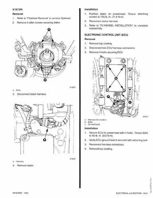 Mercury Mariner Outboard 225 3 Litre Service Manual 1994, Page 35